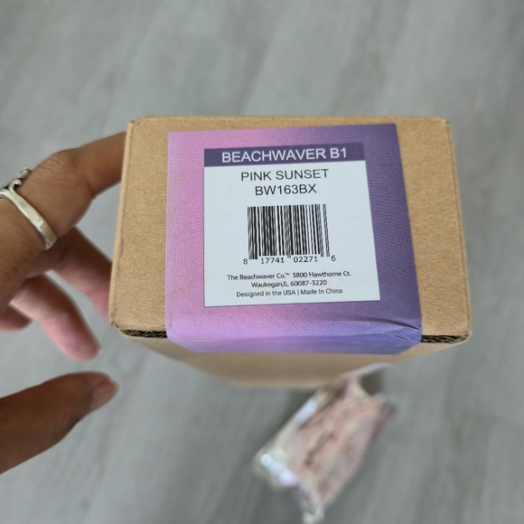 Brand New Beachwaver B1 Rotating Curling Iron Pink Sunset 1” Ceramic Barrel - Picture 7 of 8